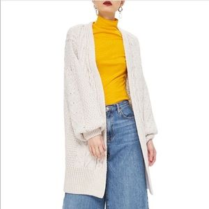 TOPSHOP Tan Cardigan